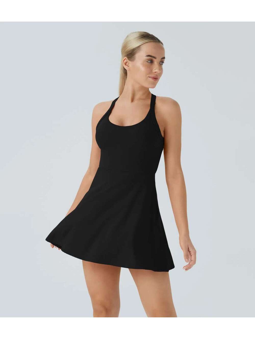 HALARA Backless Twisted Active Dress Size XL